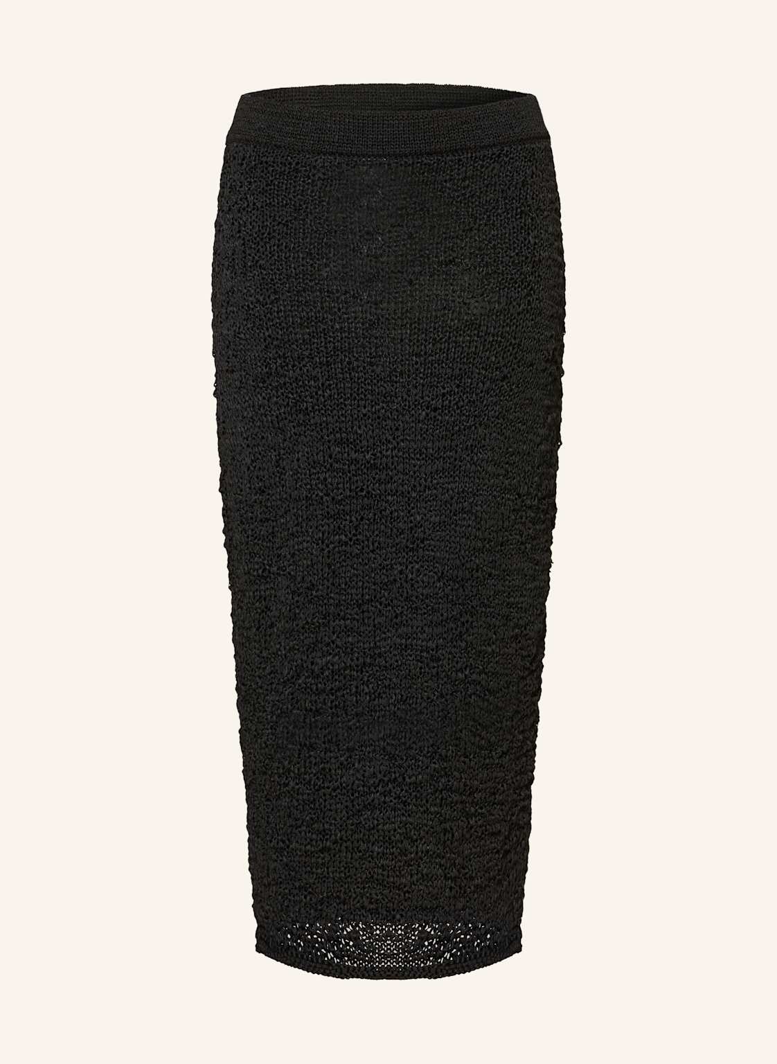 Cos Spódnica Z Dzianiny schwarz