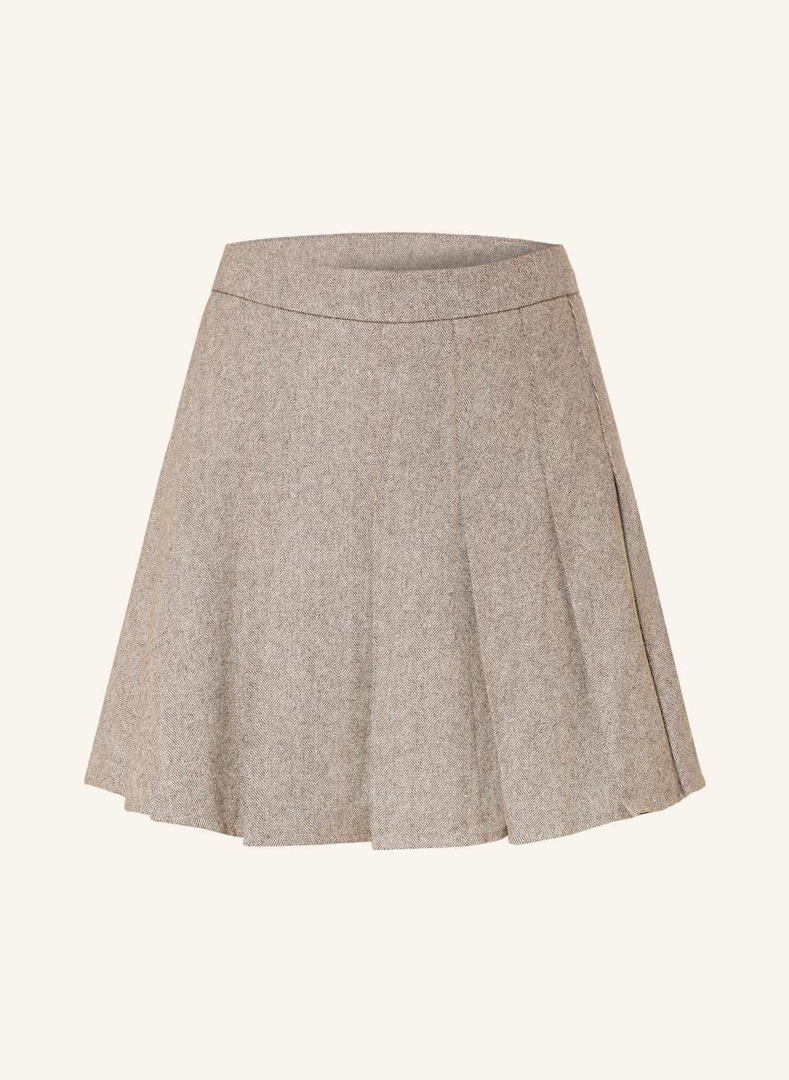 Neo Noir Plisowana Spódnica Laurina braun