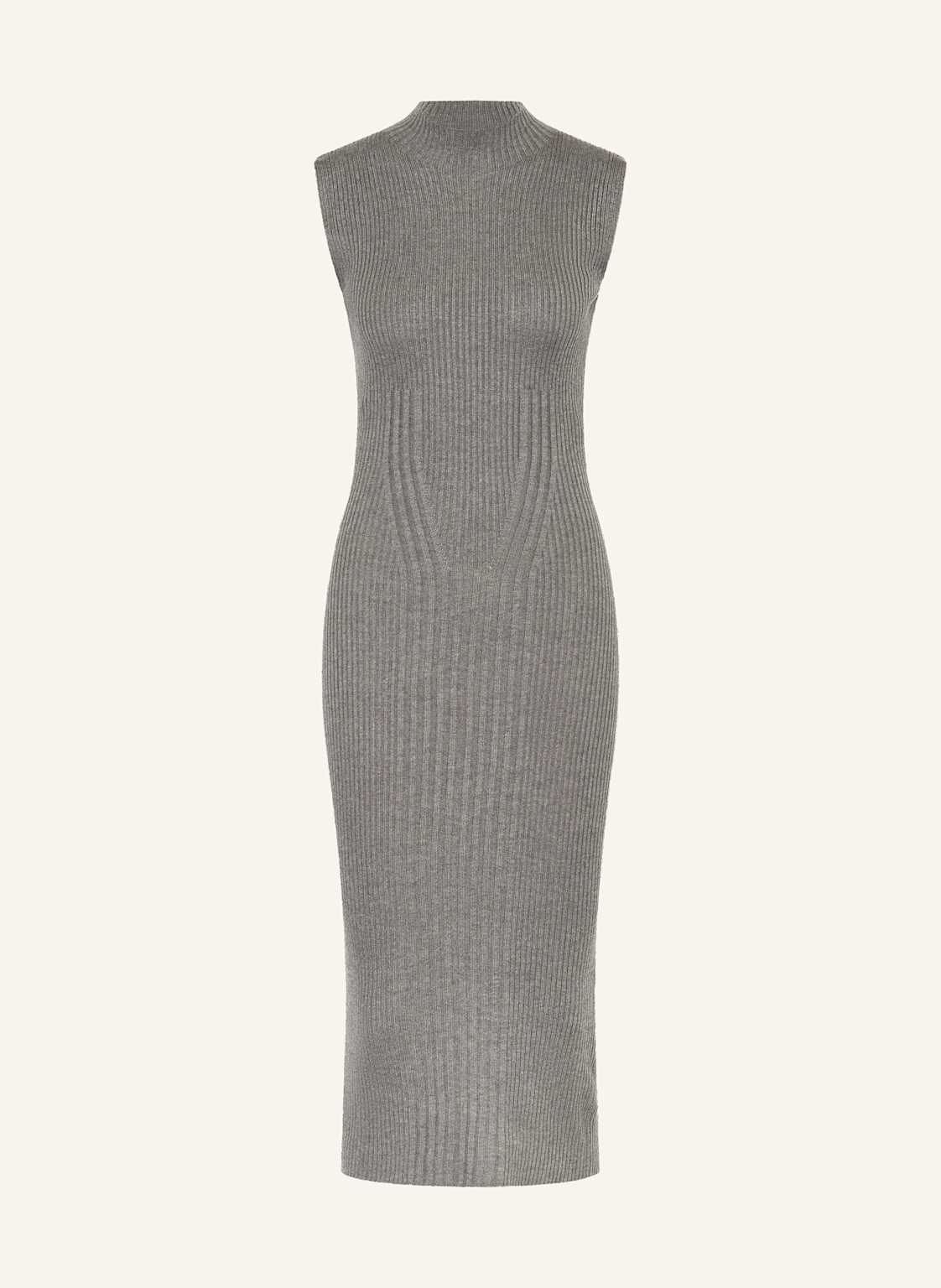 Guess Sukienka Z Dzianiny Julia Z Ozdobnymi Kamykami grau