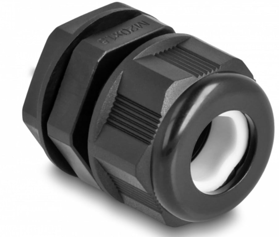 DeLOCK Dławik kablowy EX M20 czarny, 2 sztuki 60471