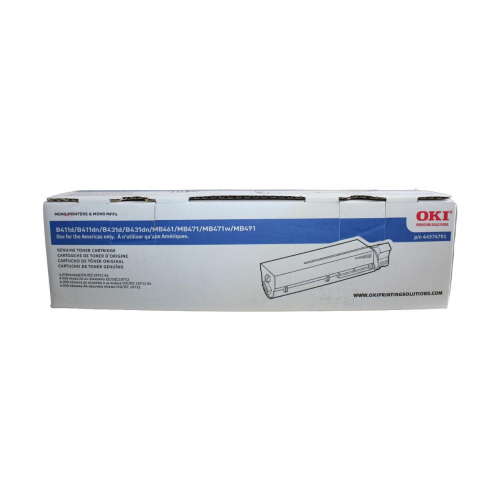 44574701 OKIDATA TYPE B2 TONER CARTRIDGE CZARNY