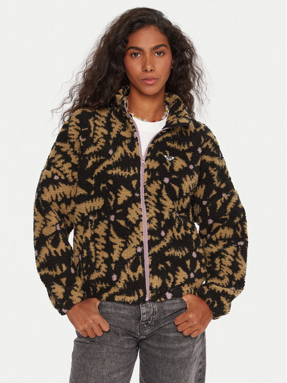 Roxy Polar Boundless Spirit ERJPF03220 Czarny Regular Fit