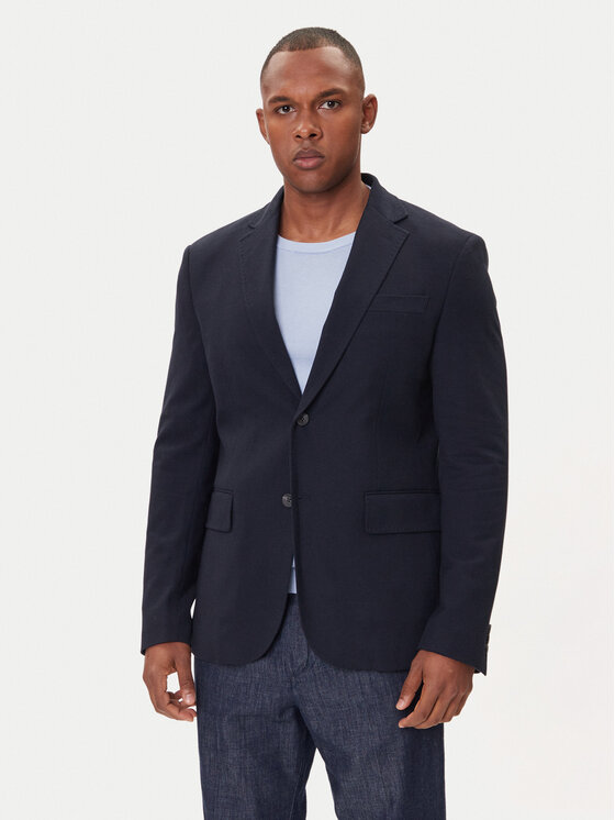 Guess Marynarka M5BN85 WJ010 Beżowy Slim Fit