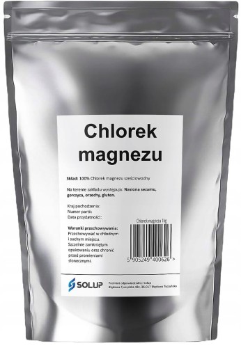 Solup Chlorek Magnezu Sześciowodny 1 kg – płatki magnezowe do kąpieli