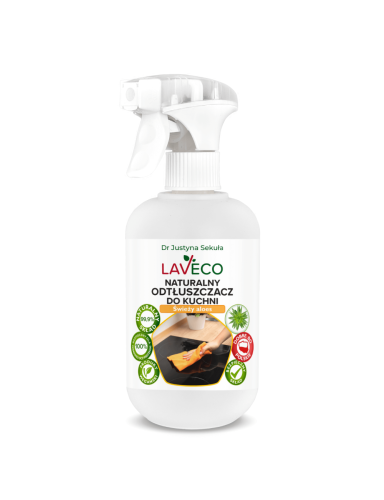 Laveco naturalny odtłuszczacz do kuchni 500 ml – świeży aloes