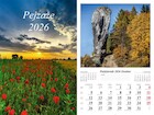 Kalendarz ścienny 2026 Pejzaże