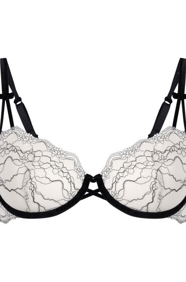 Hunkemöller Biustonosz usztywniany z fiszbinami Agnes Biały
