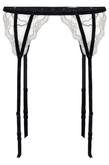 Hunkemöller Podwiązki Agnes Biały