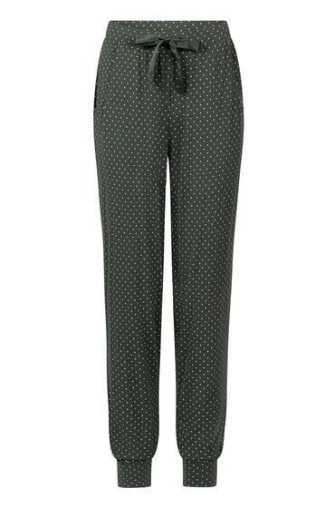 Hunkemöller Spodnie piżamowe z dżerseju Zielony