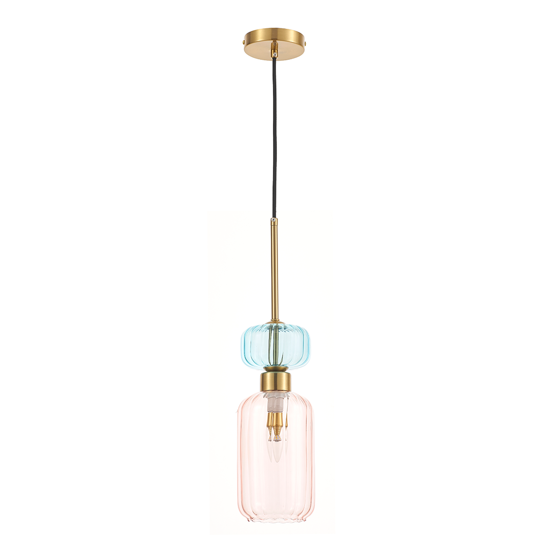 Lampa wisząca MOLLY 1xE14 - różowy