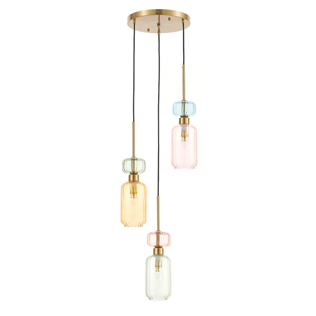 Lampa wisząca MOLLY 3xE14 - mieszany