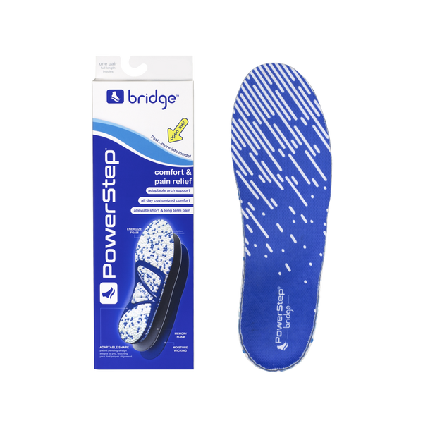 CURREX Wkładki do butów na co dzień POWERSTEP BRIDGE