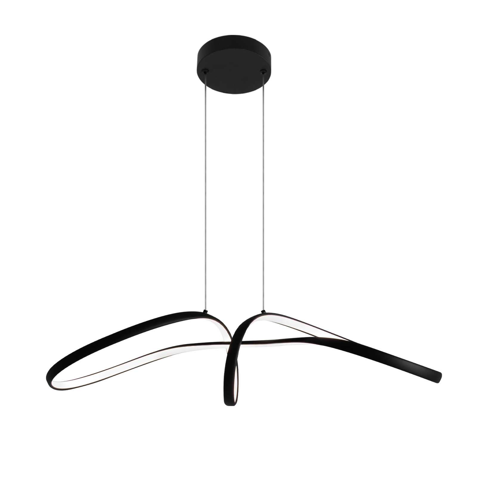 Lampa wisząca LED o finezyjnym kształcie, czarna K-8234 z serii SNOW (｡⁕‿⁕｡) POLSKI SOLIDNY PRODUCENT ‼️| 30 LAT NA RYNKU ‼️| WYSYŁKA 24H ‼️ II GWARANCJA JAKOŚCI|| NEGOCJUJ 783-200-183 lub napisz sklep@kaja.com.pl