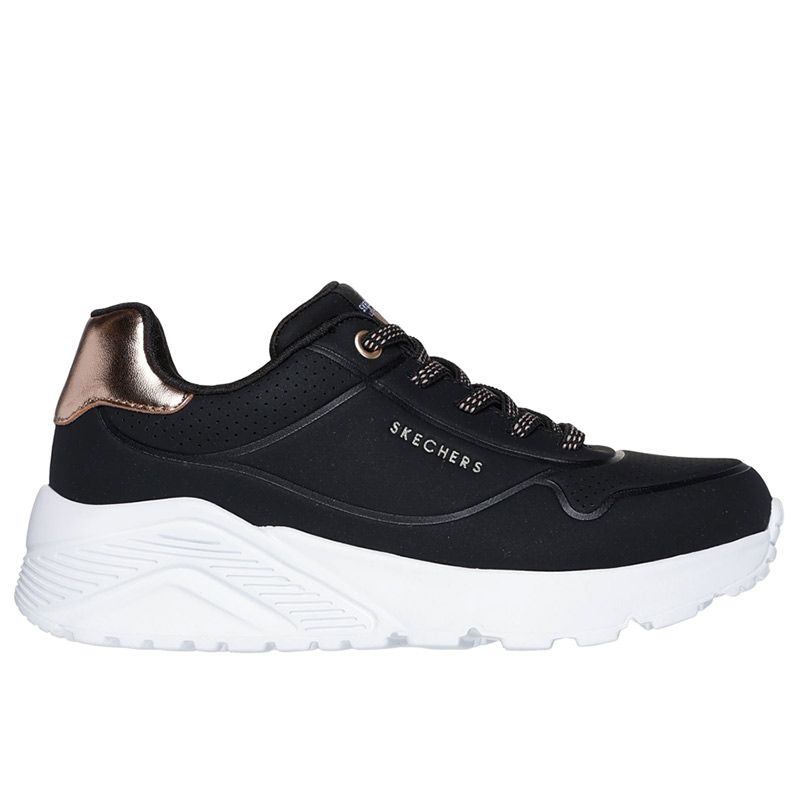 Buty dziecięce Skechers Uno Lite 310384LBLK - czarne
