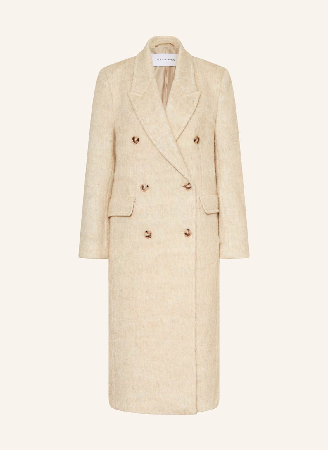 Mrs & Hugs Płaszcz beige