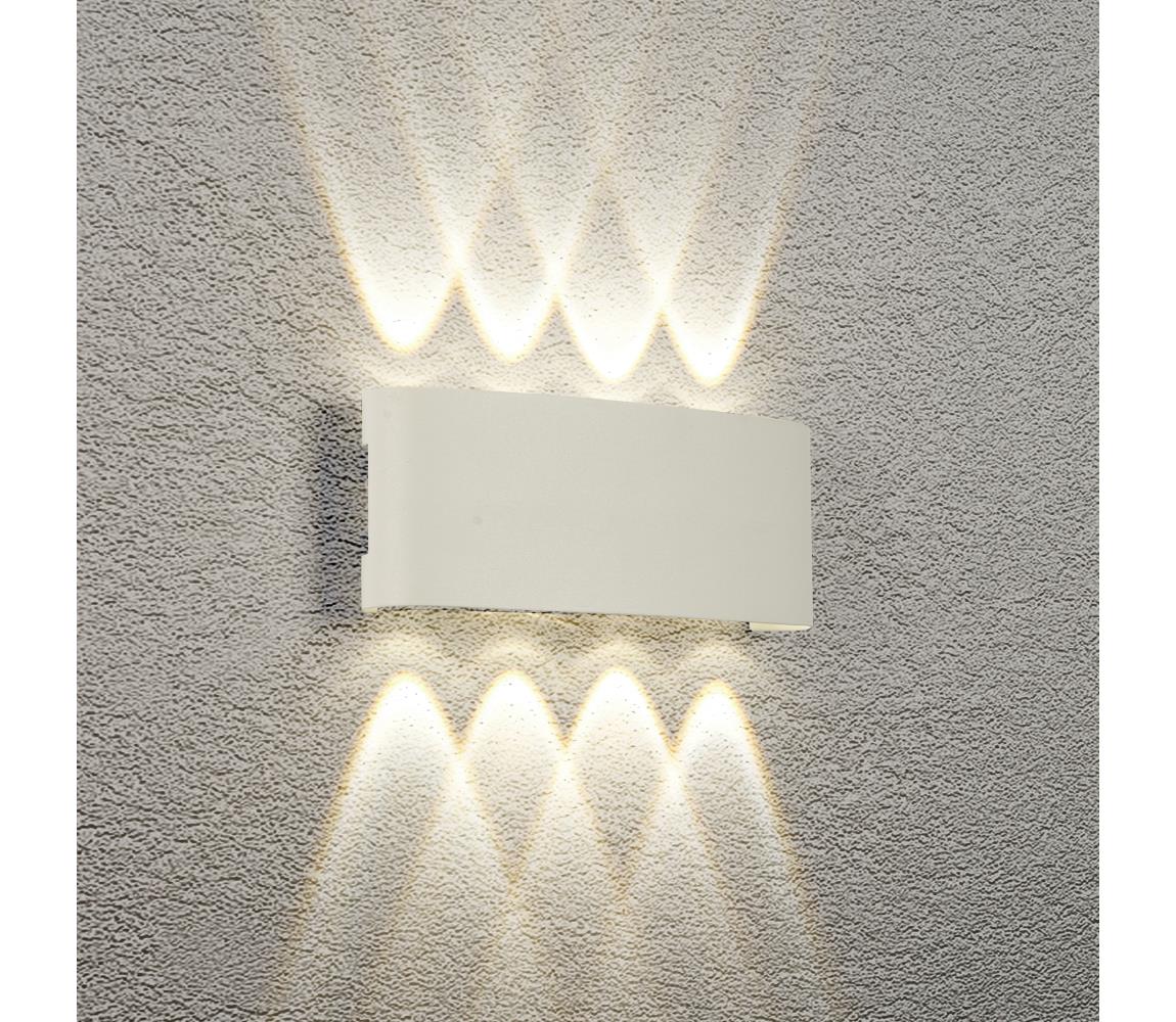 Brilagi - zewnętrzny kinkiet LED FLAREBOX LED/8W/230V, biały, IP65