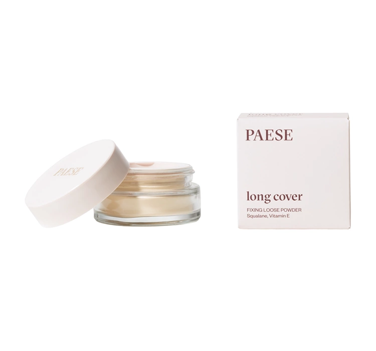 Paese Long Cover sypki puder matujący 6 g