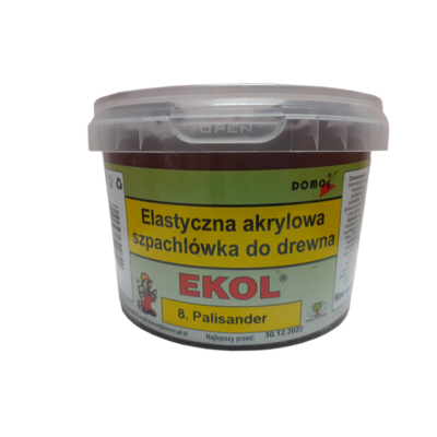 Elastyczna szpachlówka do drewna 1 kg Palisander EKOL