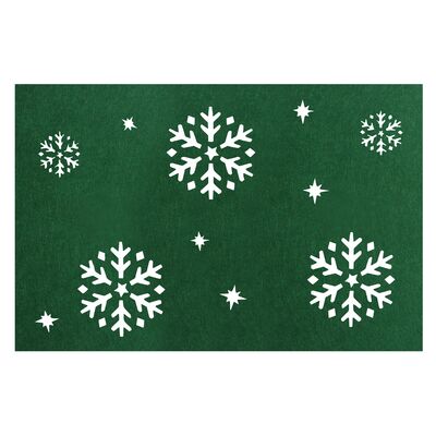 Podkładka filcowa ŚNIEG 40 x 30 cm zielony