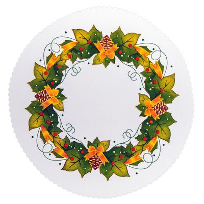 Serwetka drukowana śr. 30 cm