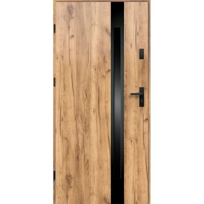 Drzwi zewnętrzne 90L BONITA orzech grandson S68
