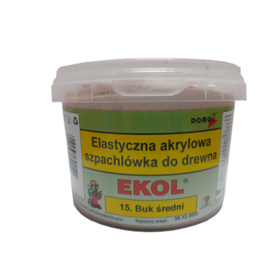 Elastyczna szpachlówka do drewna 1 kg Buk Średni EKOL