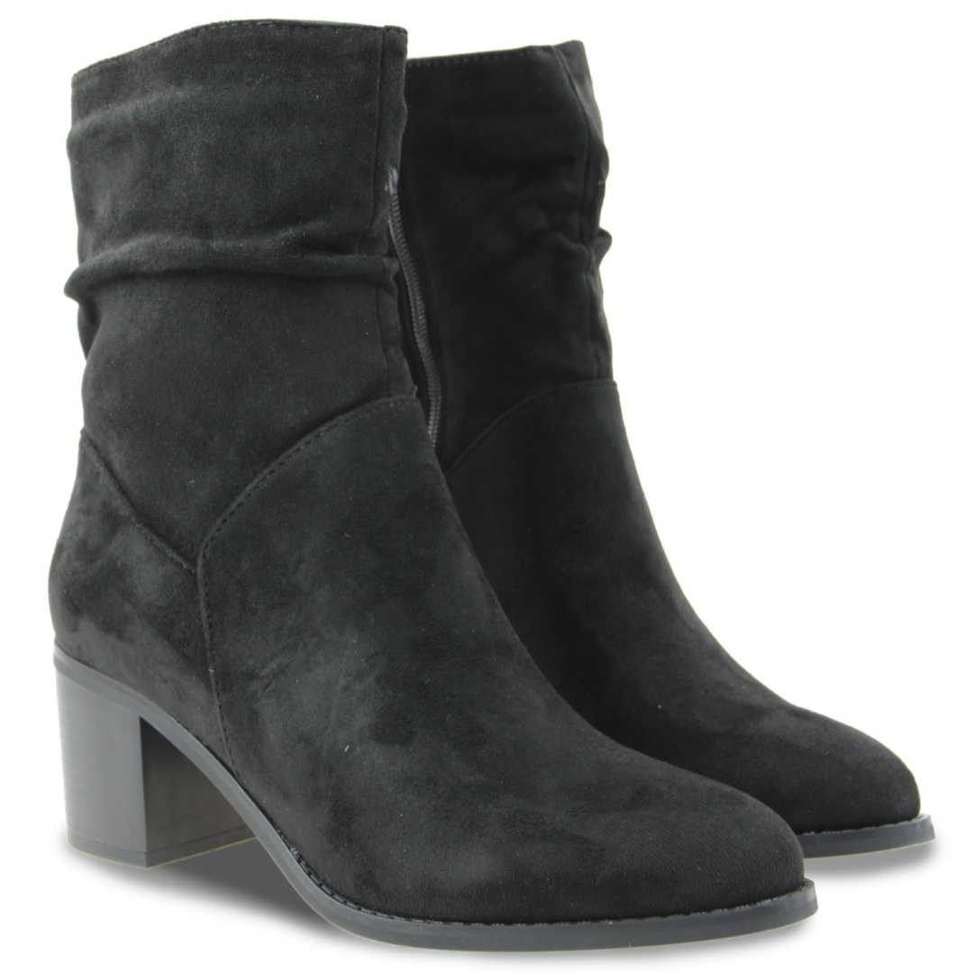 Botki damskie M. Daszyński MR.2337-9 czarny