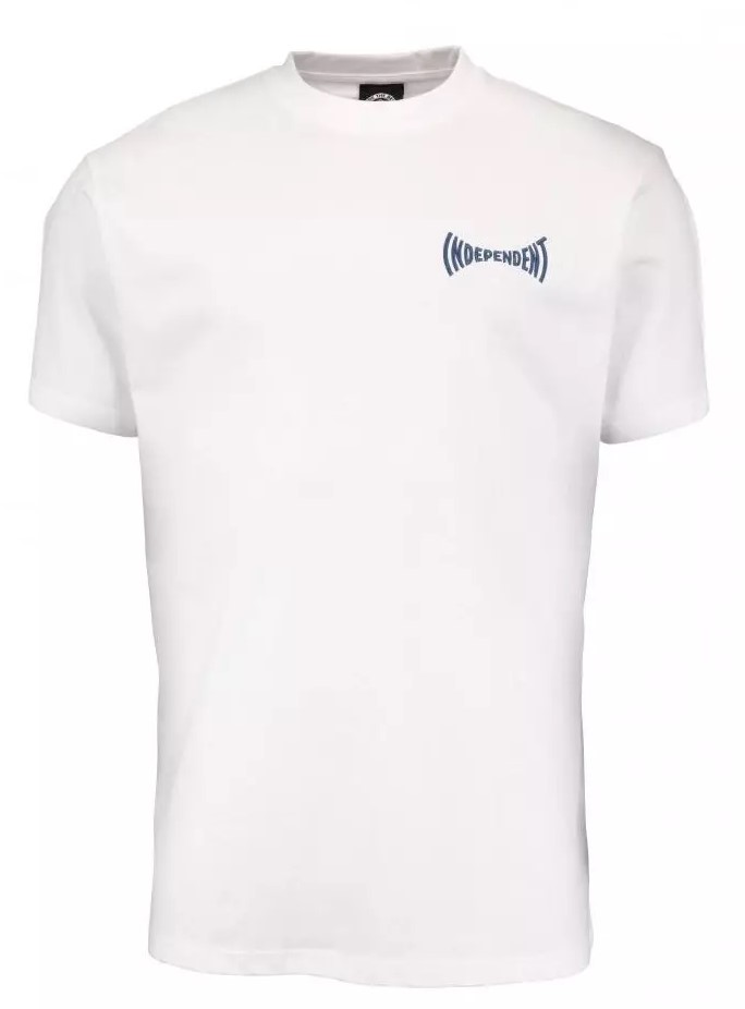 t-shirt INDEPENDENT SPAN HEAVYWEIGHT T-SHIRT WHITE