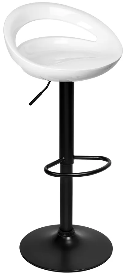 Biały hoker barowy M1-S32