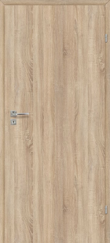 Voster Drzwi wewnętrzne pełne Zaria dąb sonoma 90 prawe