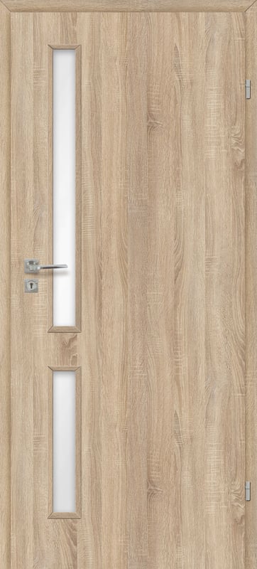Voster Drzwi wewnętrzne pokojowe Zaria dąb sonoma 80 prawe