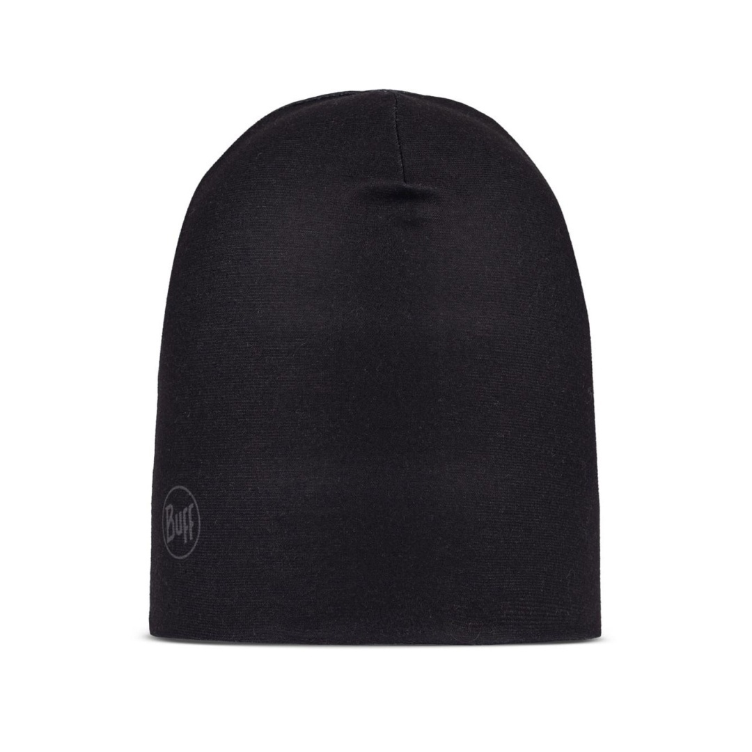 Czapka termoaktywna Buff Ecostretch Beanie - solid black (czarny)