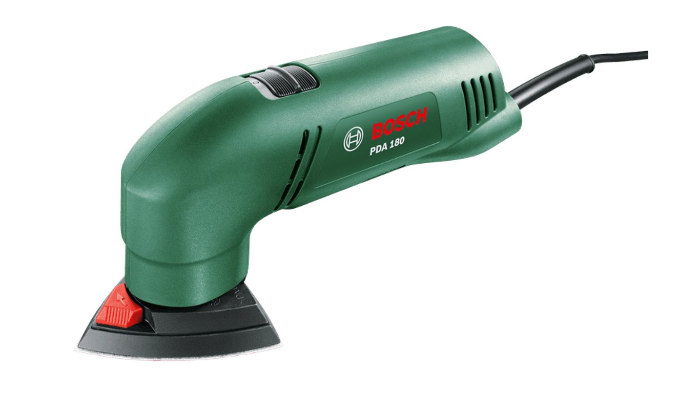 Bosch PDA 180 Szlifierka trójkątna delta 9200 RPM 18400 OPM Czarny, Zielony 180 W