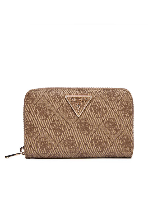 Guess Duży Portfel Damski Laurel II Logo SWSG74 59140 Brązowy