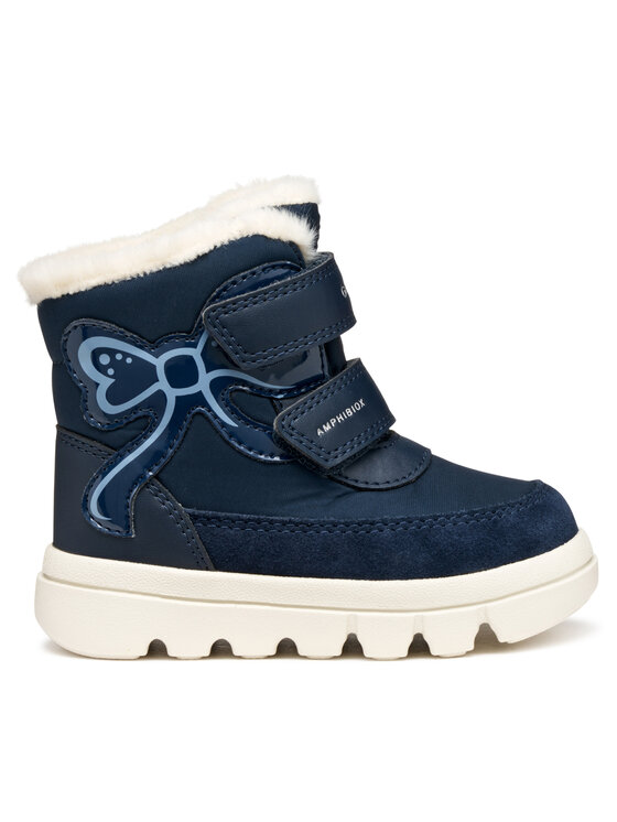 Geox Kozaki B Willaboom B A B565AA 0FU22 C4002 M Granatowy