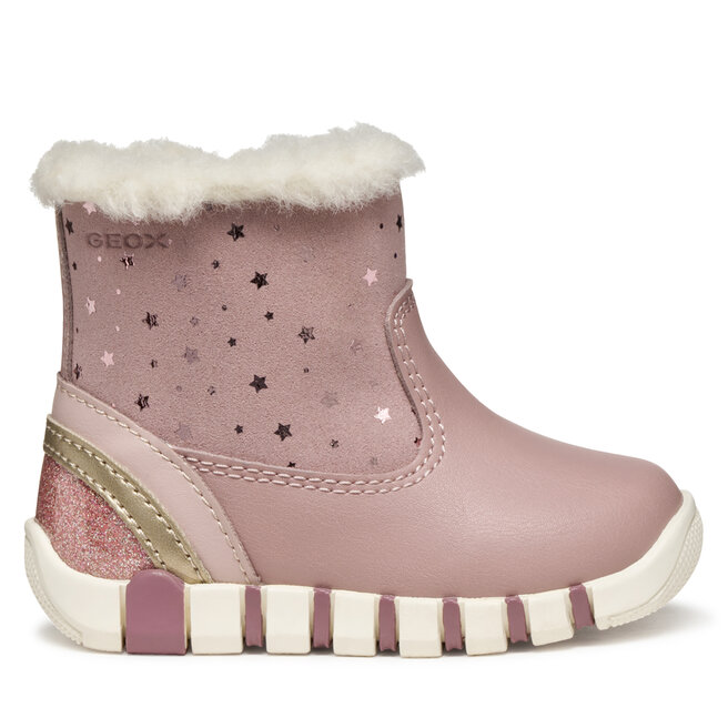 Kozaki Geox B Iupidoo B5658A 0DHBC C8A2U Różowy