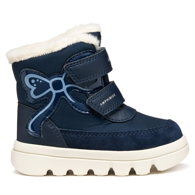 Kozaki Geox B Willaboom B A B565AA 0FU22 C4002 S Granatowy