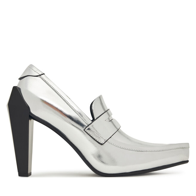 Półbuty United Nude Gem Loafer Hi 1095514116 Srebrny