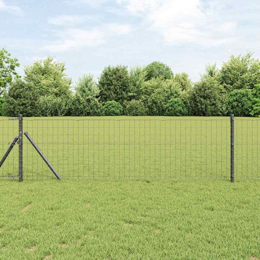 Euro Fence Szare 0,8x25 m Stal