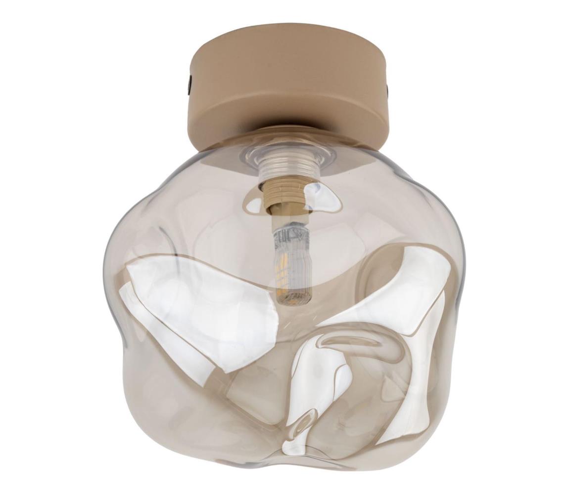Lampa sufitowa LAVA 1xG9/8W/230V beżowa/dymna beżowa