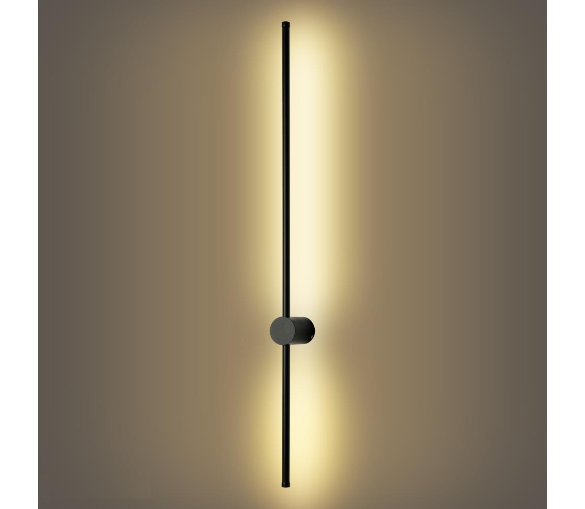 Brilagi - Zewnętrzny kinkiet LED AURA LED/20W/230V 3000K IP54 czarny