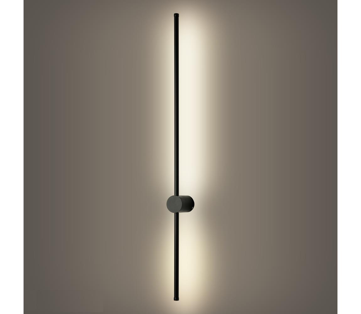 Brilagi - LED zewnętrzny kinkiet AURA LED/20W/230V 4000K IP54 czarny