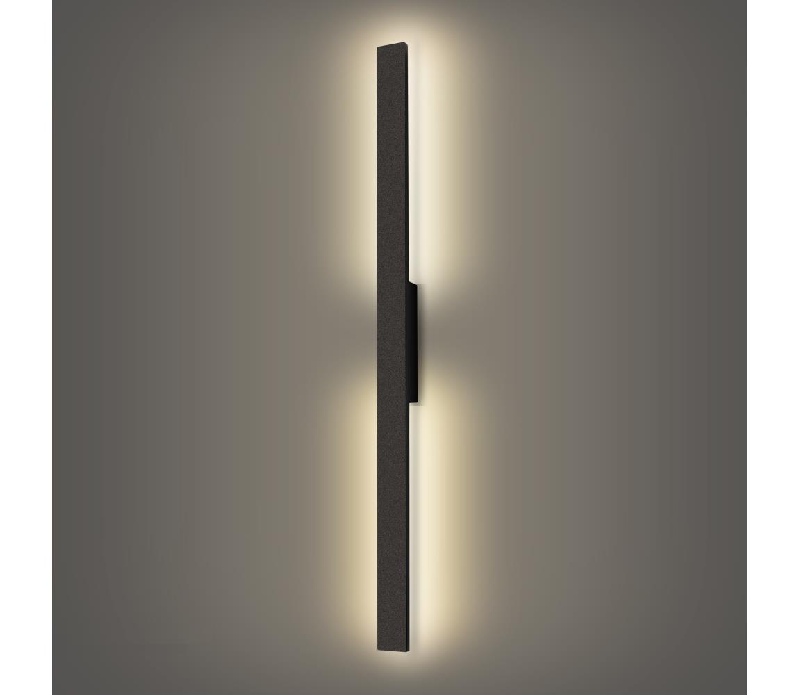 Brilagi - LED zewnętrzny kinkiet LUNA LED/24W/230V 4000K IP65 czarny