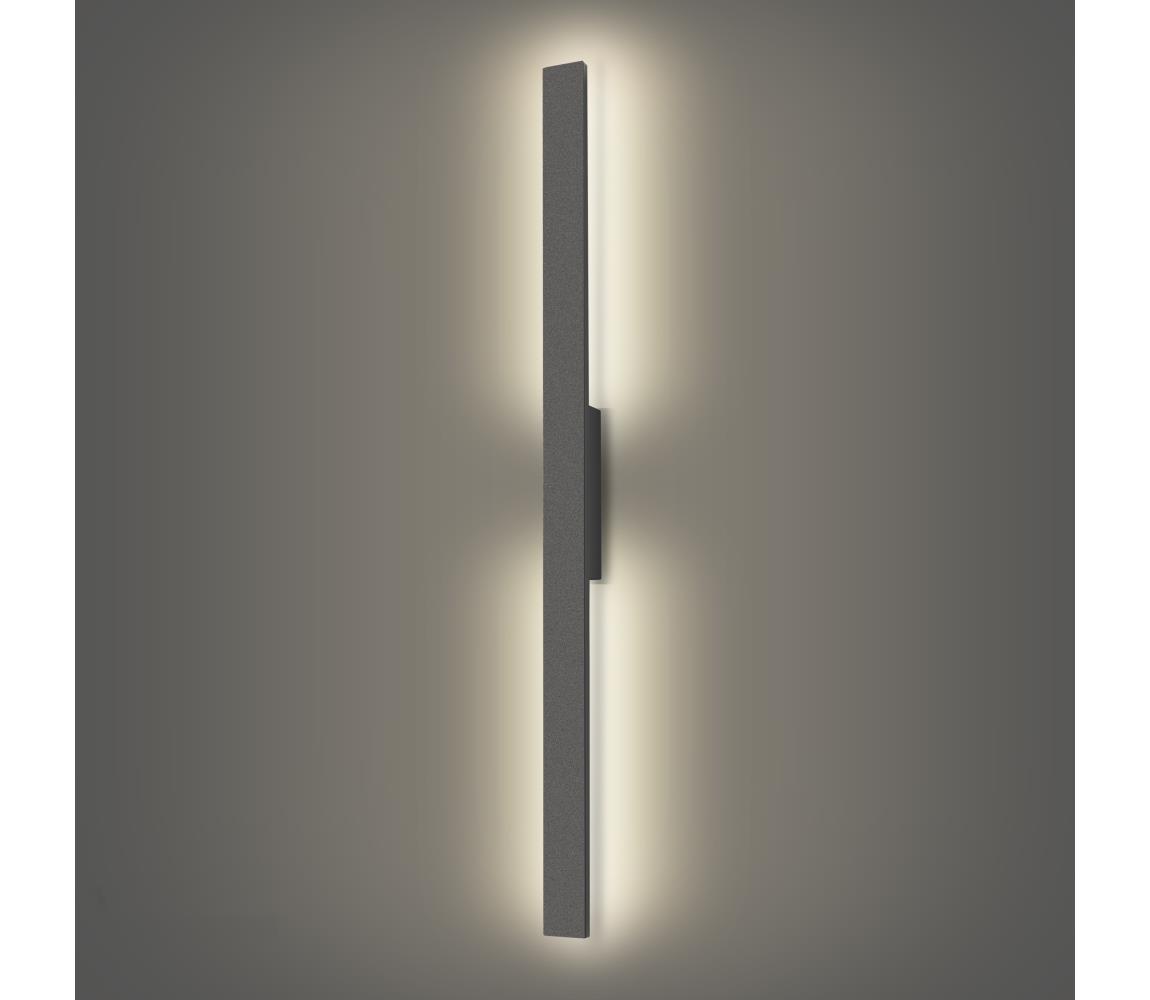 Brilagi - Zewnętrzny kinkiet LED LUNA LED/24W/230V 4000K IP65 antracyt