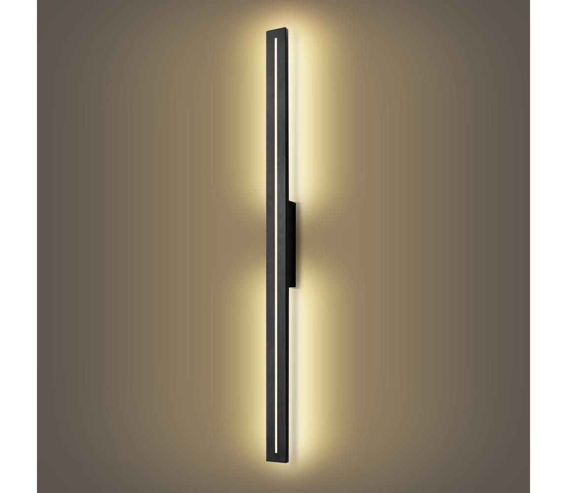 Brilagi - LED zewnętrzny kinkiet LINEO LED/24W/230V 3000K IP65 czarny