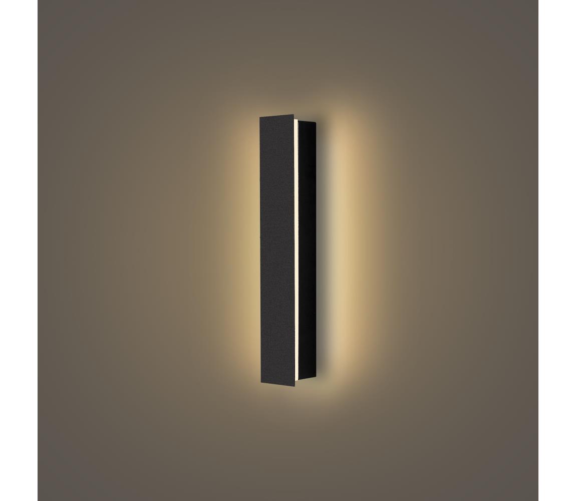 Brilagi - Zewnętrzny kinkiet LED LINEAR/8W/230V 3000K IP65 czarny