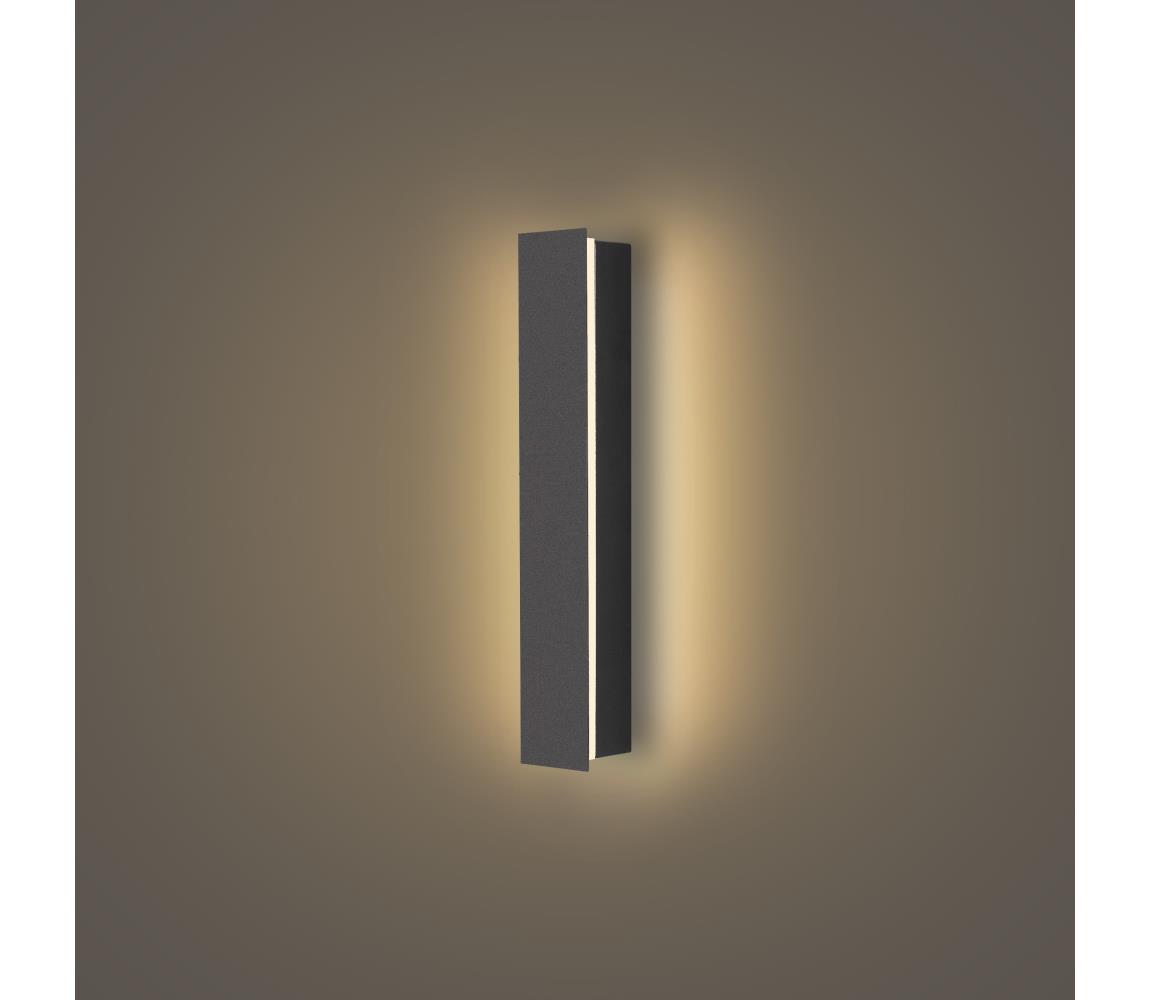 Brilagi - Zewnętrzny kinkiet LED LINEAR/8W/230V 3000K IP65 antracyt