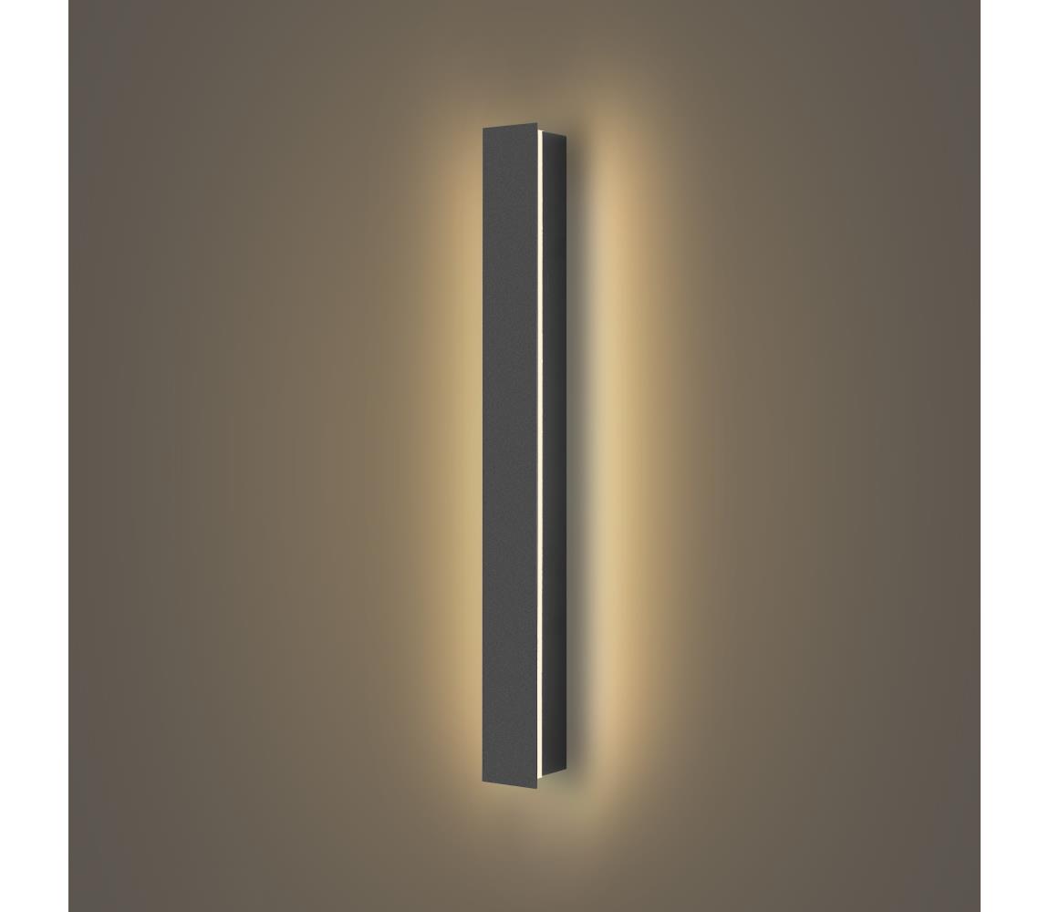 Brilagi - Kinkiet zewnętrzny LED LINEAR LED/12W/230V 3000K IP65 antracyt