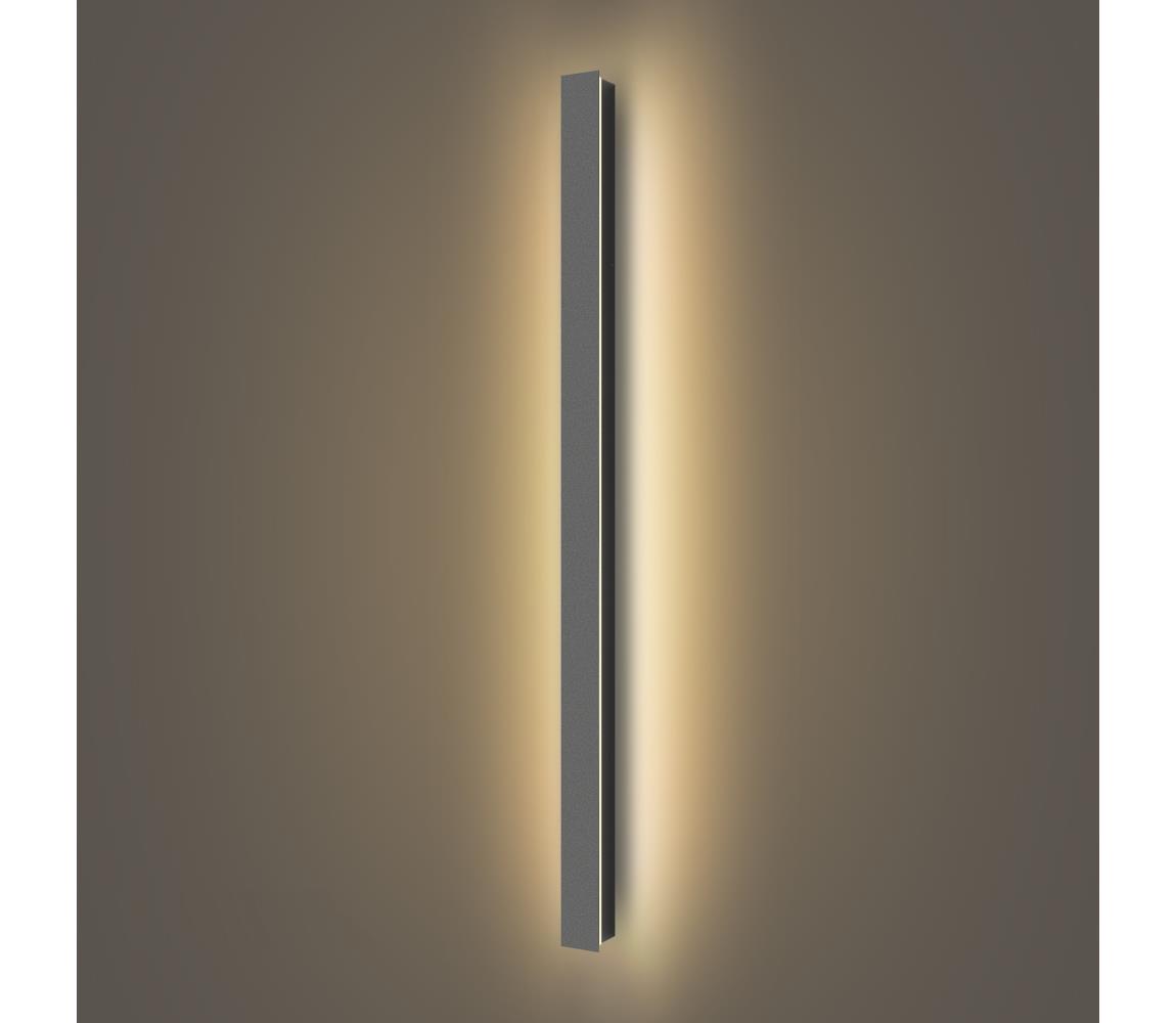 Brilagi - Kinkiet zewnętrzny LINEAR LED/22W/230V 3000K IP65 antracyt