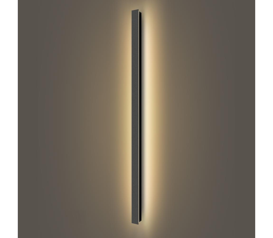 Brilagi - Zewnętrzny kinkiet LED LINEAR LED/32W/230V 3000K IP65 czarny